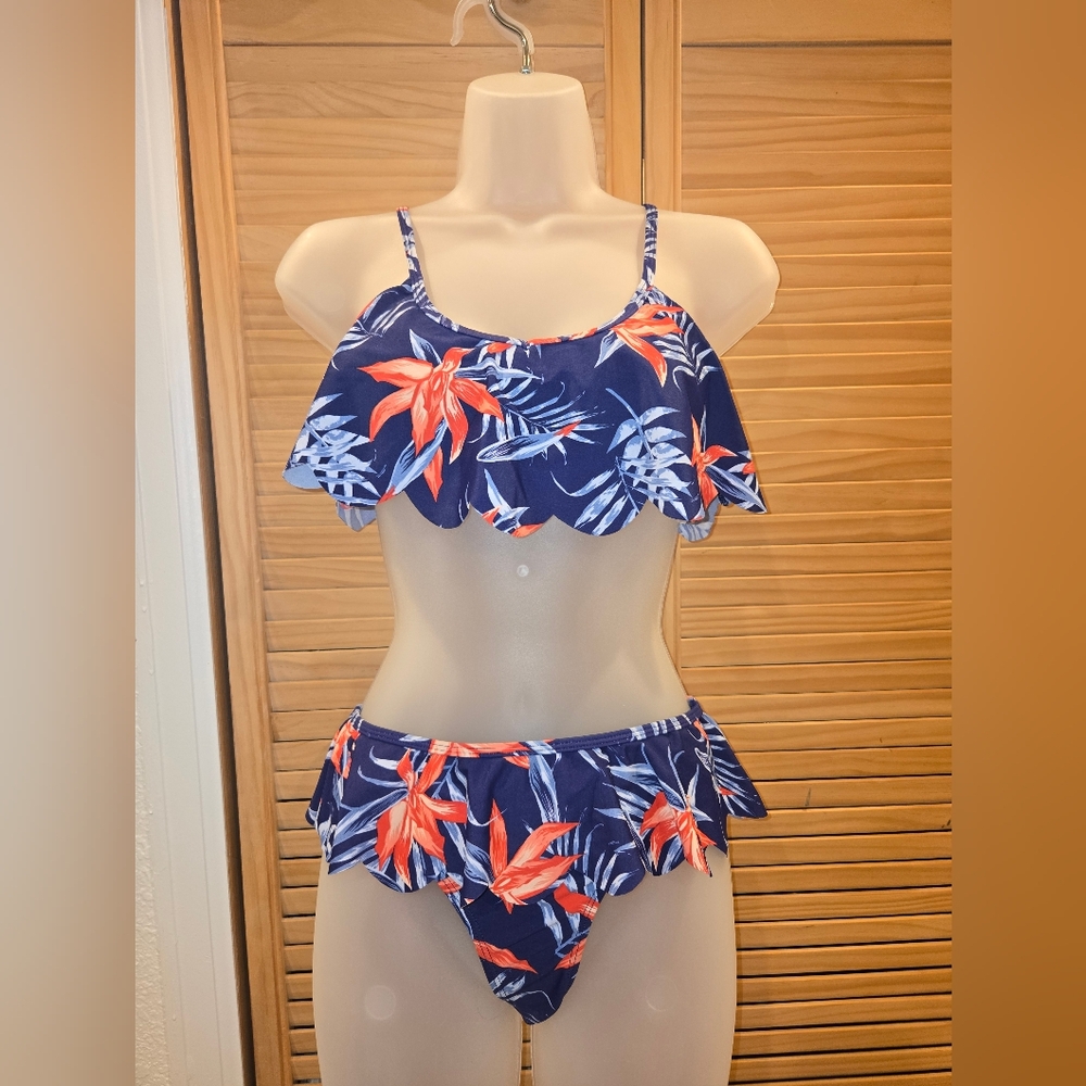 Tropical Floral Bikini Set